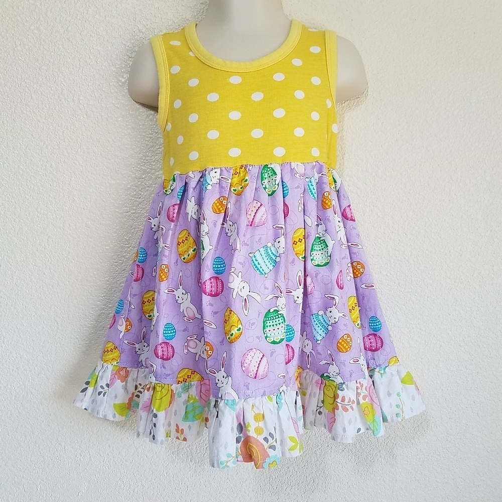 Momi Boutique Easter Bunny Girl's Dress